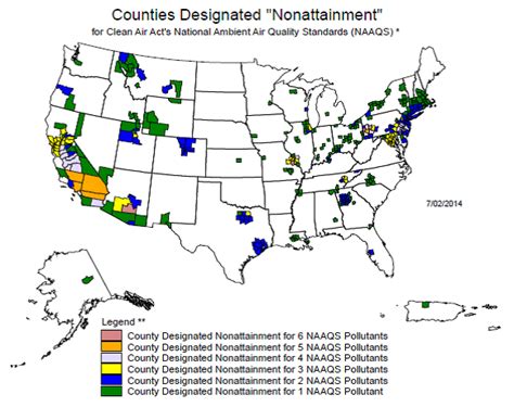 air quality nonattainment area
